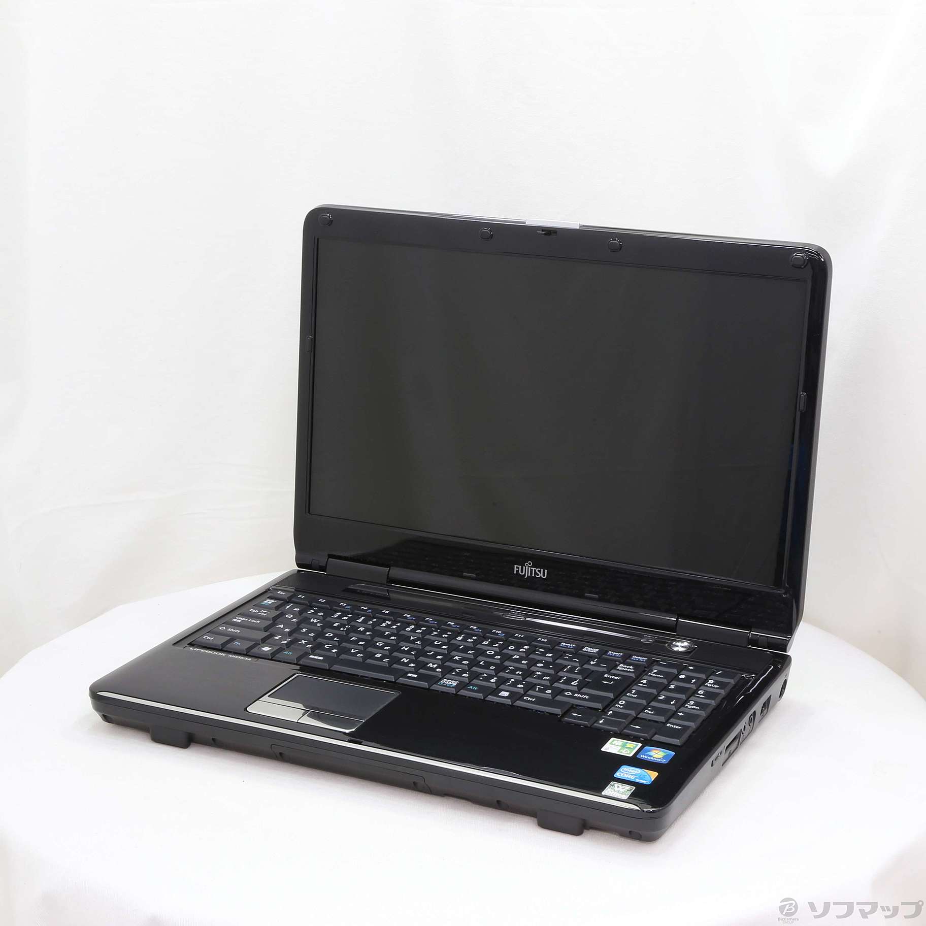 中古】格安安心パソコン LIFEBOOK AH550／5A FMVA555AB シャイニーブラック [2133025660244] -  リコレ！|ビックカメラグループ ソフマップの中古通販サイト