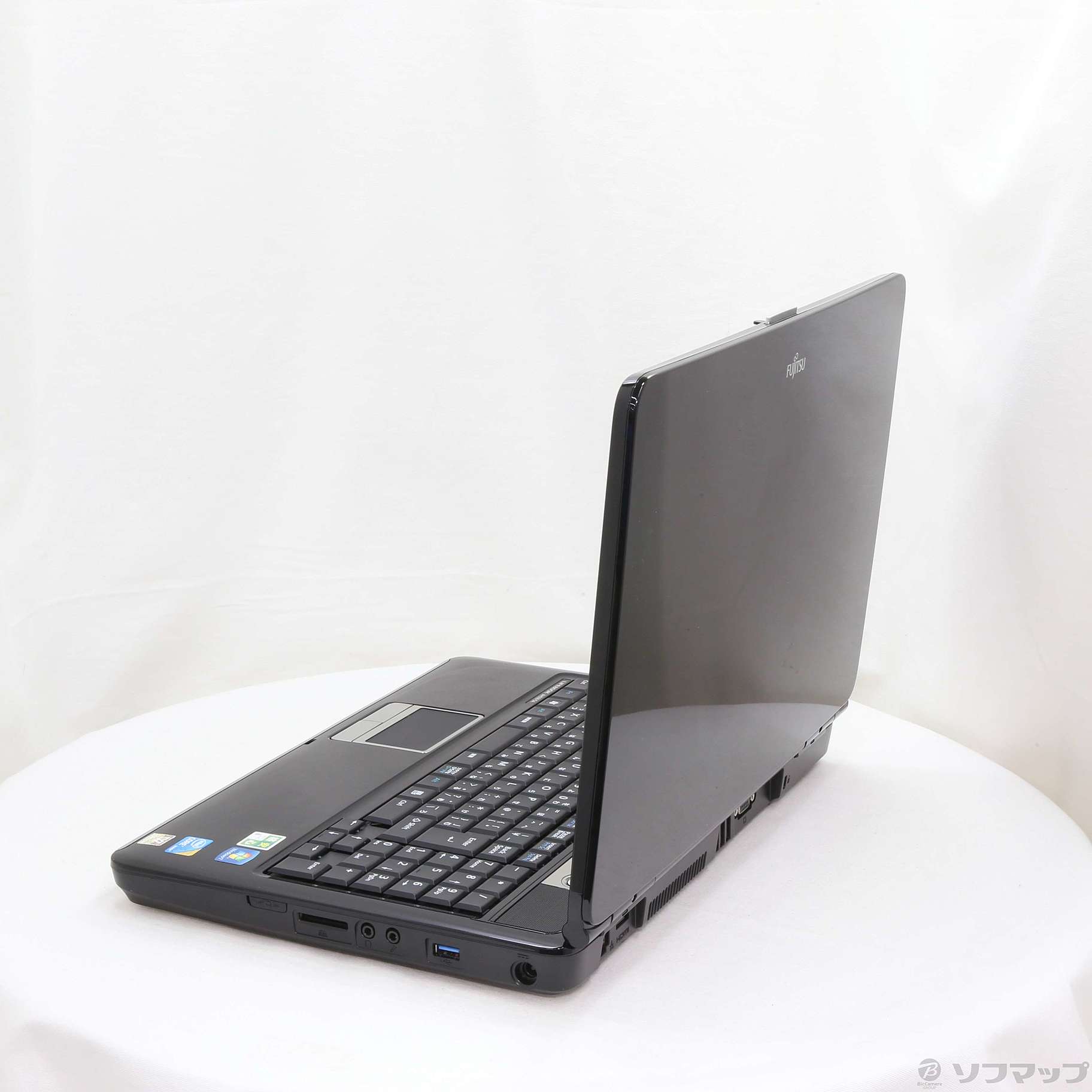 中古】格安安心パソコン LIFEBOOK AH550／5A FMVA555AB シャイニーブラック [2133025660244] -  リコレ！|ビックカメラグループ ソフマップの中古通販サイト