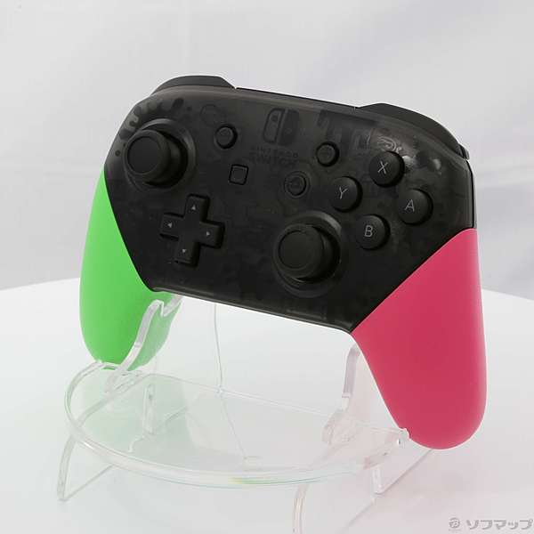 中古】Nintendo Switch Proコントローラー スプラトゥーン2 ...