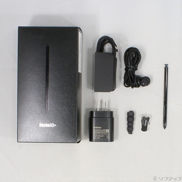SAMSUNG - Galaxy Note10+ オーラブラック　中古　美品　SM-N975C Galaxy Note10+ SCV45[256GB] au オーラブラックの買取価格