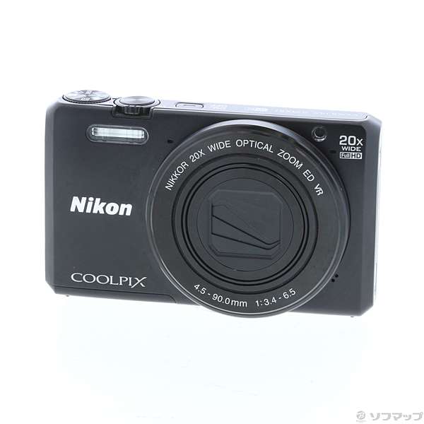 中古】COOLPIX S7000 BK(1602万画素／20倍／ブラック／SDXC