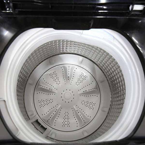 中古】〔展示品〕全自動洗濯機 JW-XP2CD55F-XK ステンレスブラック