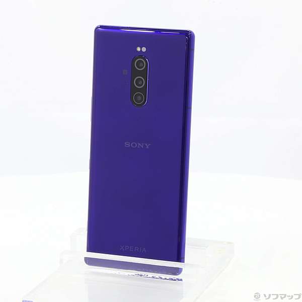 Xperia 1 64GB パープル 802SO SoftBank