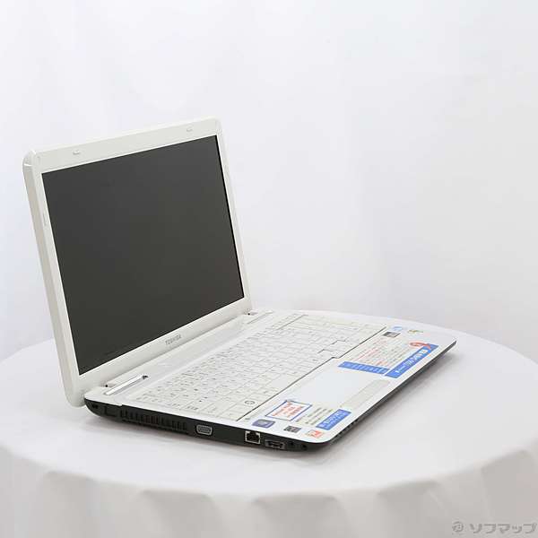 dynabook ホワイト ノートPC 本体 中古】決算セール品 格安安心パソコン dynabook T350／34BW