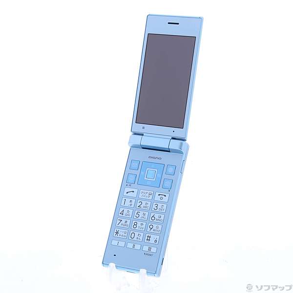 中古】DIGNO ケータイ2 701KC ブルー SoftBank [2133025837936