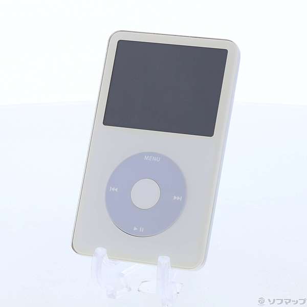 美品　Apple iPod 30GB MA444J/A動作確認済 中古】iPod第5.5世代 HDD30GB ホワイト MA444J／A