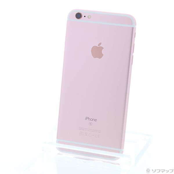 中古】iPhone6s Plus 64GB ローズゴールド MKU92J／A SIMフリー