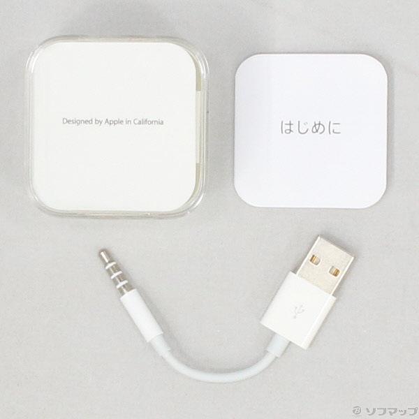 iPod shuffle第4世代 メモリ2GB ME949J／A IPODSHUFFLEスペー
