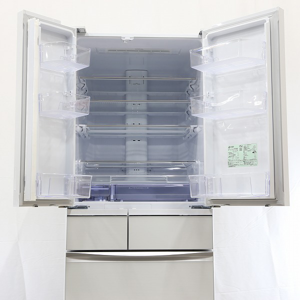 中古】〔展示品〕 MR-MX57F-W 冷蔵庫 置けるスマート大容量 MXシリーズ 