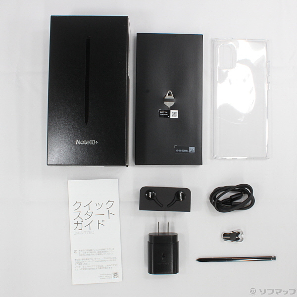 Galaxy Note10+ 256GB オーラブラック SM-N975C SIMフリー