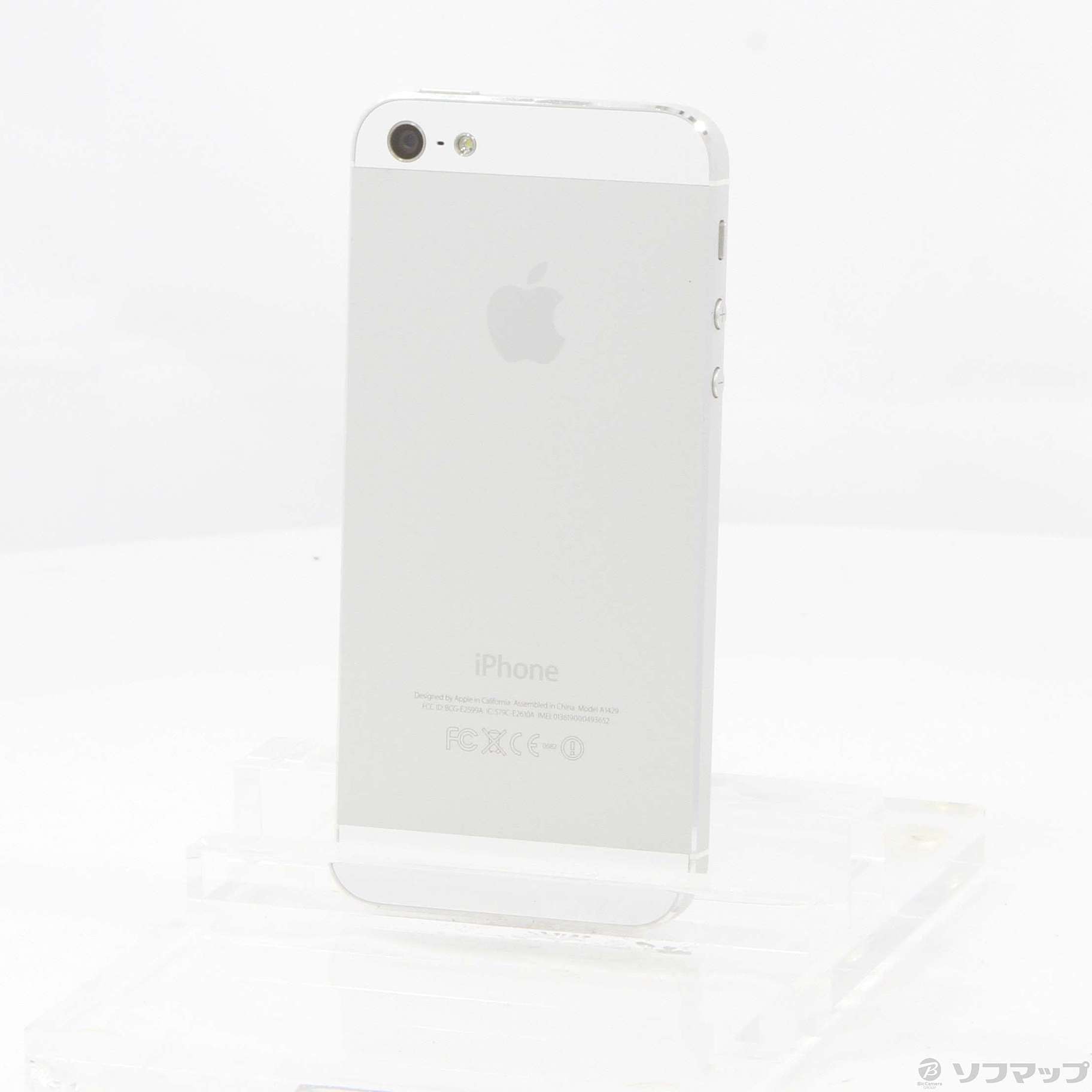 中古】iPhone5 32GB ホワイト MD300J／A SoftBank [2133026045453