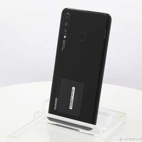 中古】HUAWEI P30 lite 64GB ミッドナイトブラック HWSEC2 SIMフリー ...