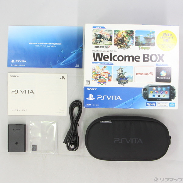 中古】PLAYSTATIONVITA WI-FIモデル WELCOM(PCHJ-10016