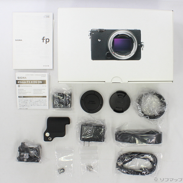中古】SIGMA fp 45mm F2.8 DG DN レンズキット [2133026077867