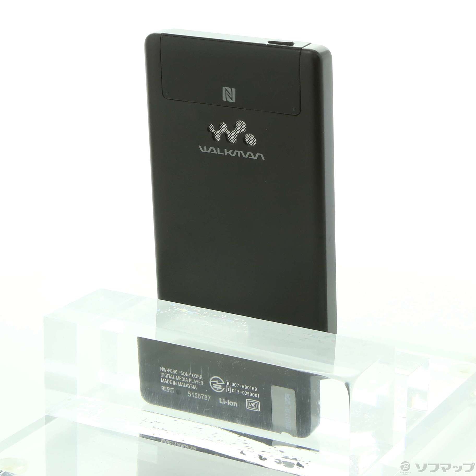 中古】セール対象品 WALKMAN Fシリーズ メモリ32GB ブラック NW-F886 B
