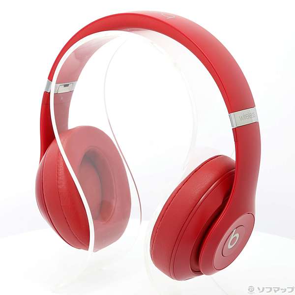 美品 Beats Studio3 Wireless MQD02PA A レッド - ヘッドホン