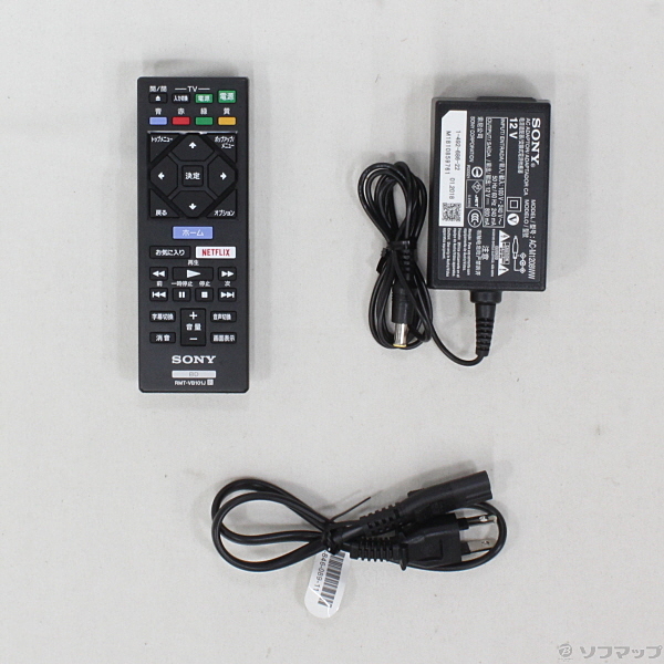 SONY BDP-S1500 ブルーレイプレーヤー リモコン・電源アダプター
