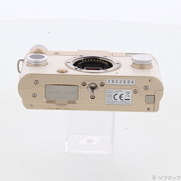 中古】PENTAX Q-S1 シャンパンゴールド ズームレンズキット (1240万