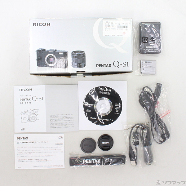 中古】PENTAX Q-S1 シャンパンゴールド ズームレンズキット (1240万