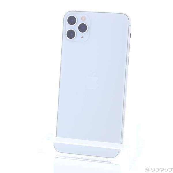 中古】iPhone11 Pro Max 256GB シルバー MWHK2J／A SIMフリー ◇11/18 ...