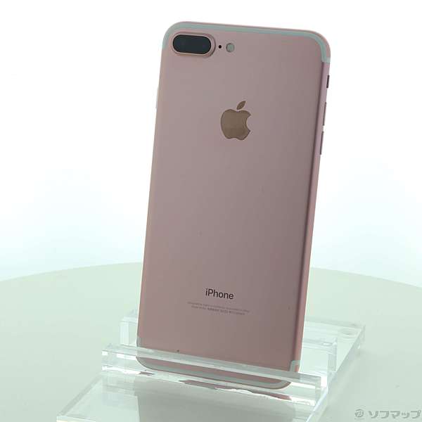 中古】iPhone7 Plus 32GB ローズゴールド MNRD2J／A SIMフリー