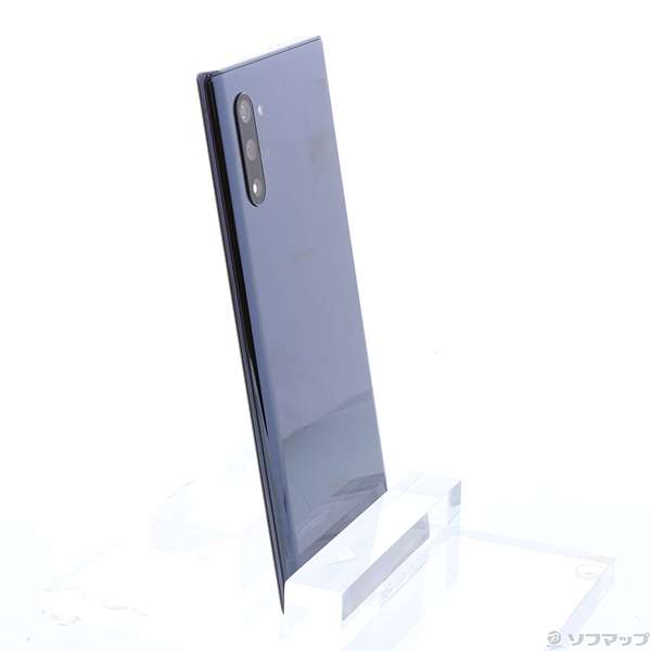 中古】決算セール品 GALAXY Note10+ 256GB オーラブラック SC-01M
