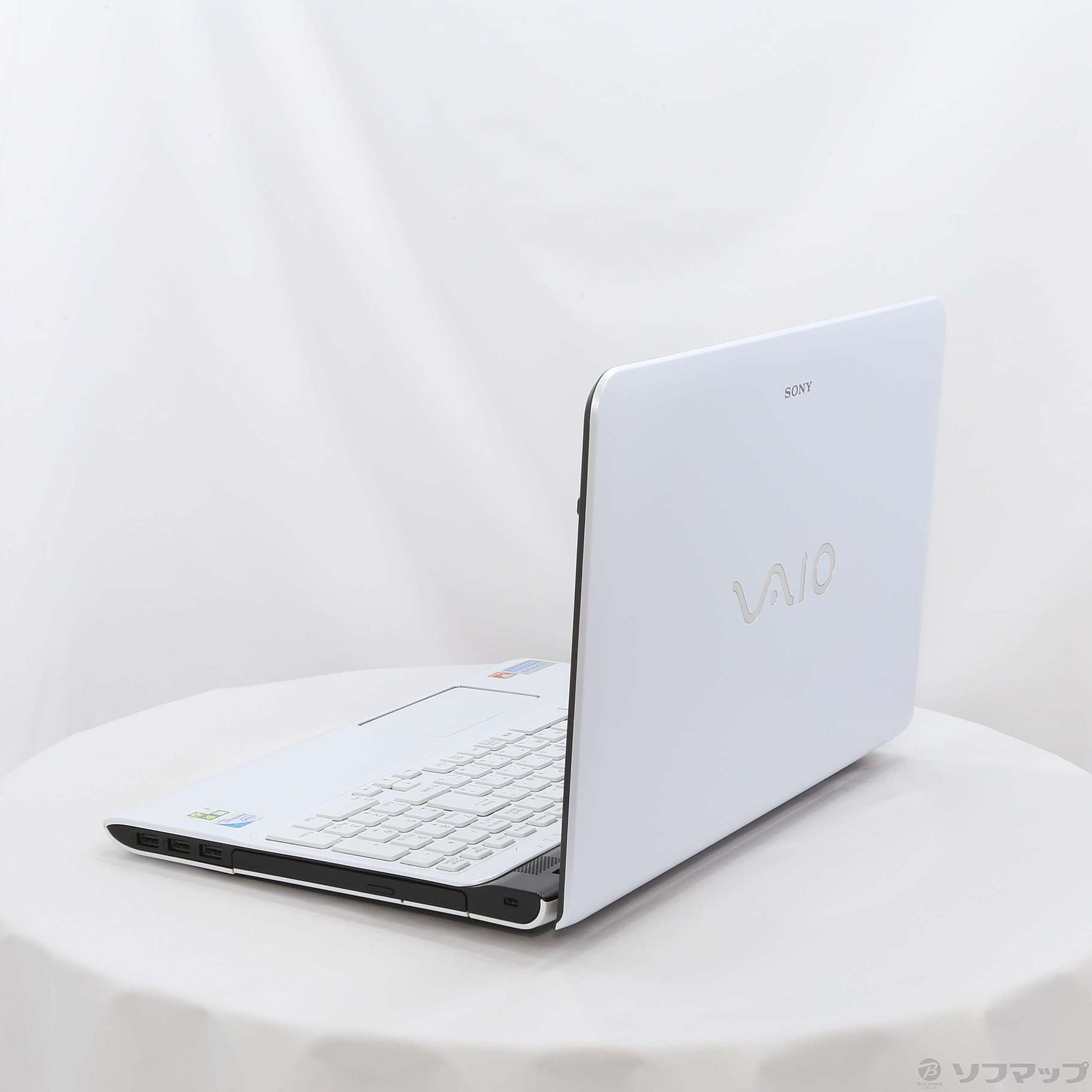 中古】格安安心パソコン VAIO E SVE15135CJW ホワイト 〔Windows 10 