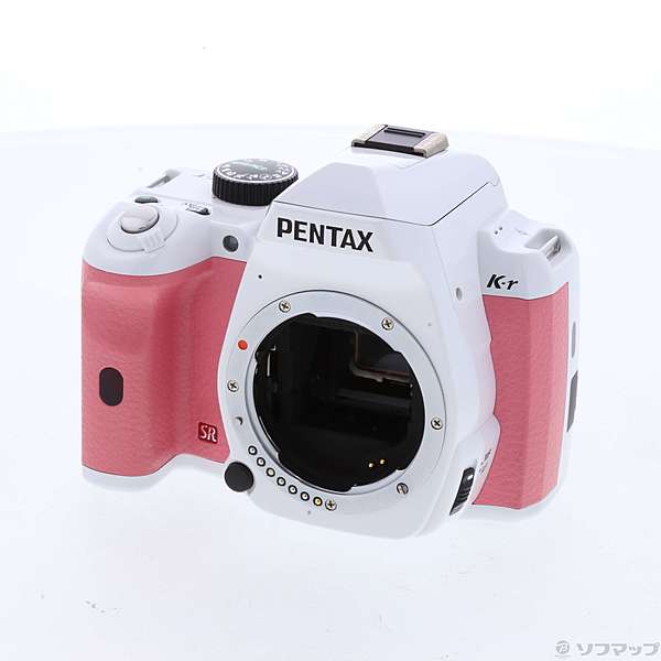 PENTAX K-r ボディ ホワイト／ピンク