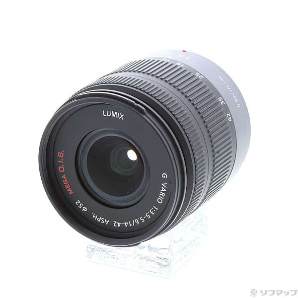 中古】LUMIX G Vario 14-42mm F3.5-5.6 (H-FS014042) [ブラック] [2133026204782] -  リコレ！|ビックカメラグループ ソフマップの中古通販サイト