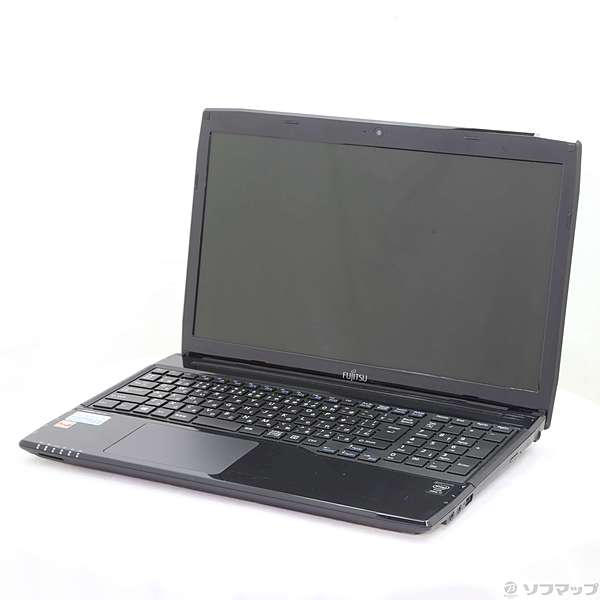 富士通 LIFEBOOK AH53/M　Windows８　ジャンク 中古】LIFEBOOK AH53／M FMVA53MB シャイニーブラック 〔Windows 8