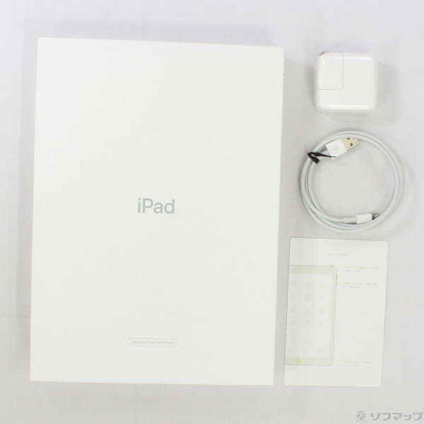 中古】iPad 第5世代 128GB スペースグレイ FP2H2J／A Wi-Fi