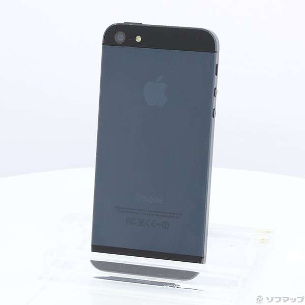 中古】iPhone5 16GB ブラック ND297J／A SoftBank [2133026252837