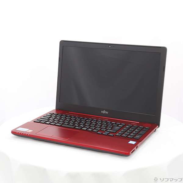 富士通 ノートPC AH45レッド LIFEBOOK 中古 ノートパソコン富士通 LIFEBOOK AH45/K Core3世代