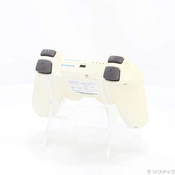 PS3 ワイヤレスコントローラー (DUALSHOCK3) セラミック・ホワイト CECH-ZC2JCW