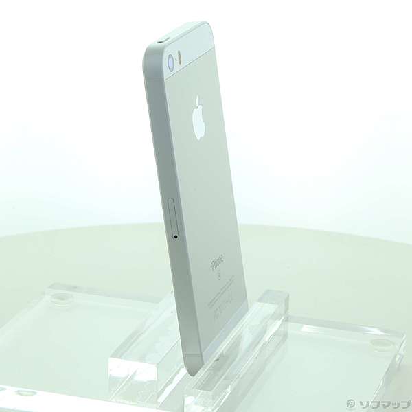 中古】iPhone SE 128GB シルバー MP872J／A SIMフリー [2133026299054