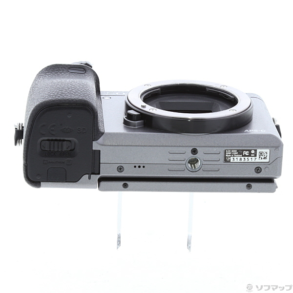 中古】〔展示品〕 α6000 ボディ (ILCE-6000-H) グラファイトグレー