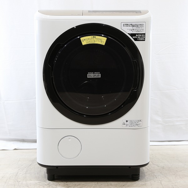 〔展示品〕 ドラム式洗濯乾燥機 BD-NV120ER-W ホワイト ［洗濯12.0kg ／乾燥6.0kg ／ヒーター乾燥(水冷・除湿タイプ) ／右開き］