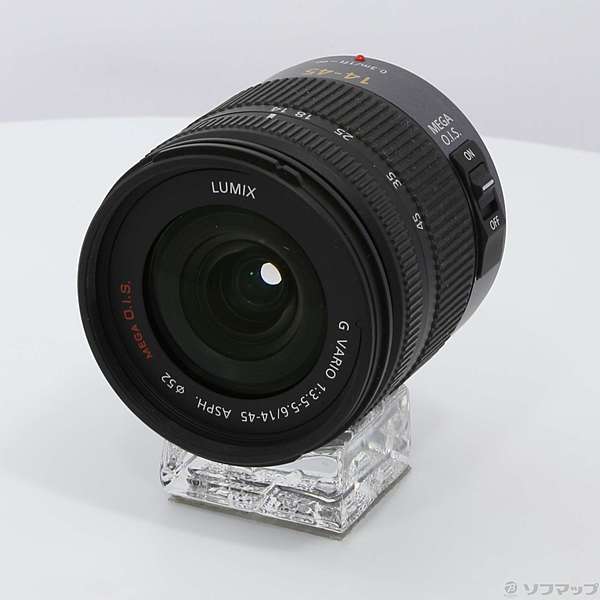 処分セール！ LUMIX G VARIO 14-45mm ASPH 美品 中古】LUMIX G Vario 14-45mm F3.5-5.6 ASPH. MEGA O.I.S.