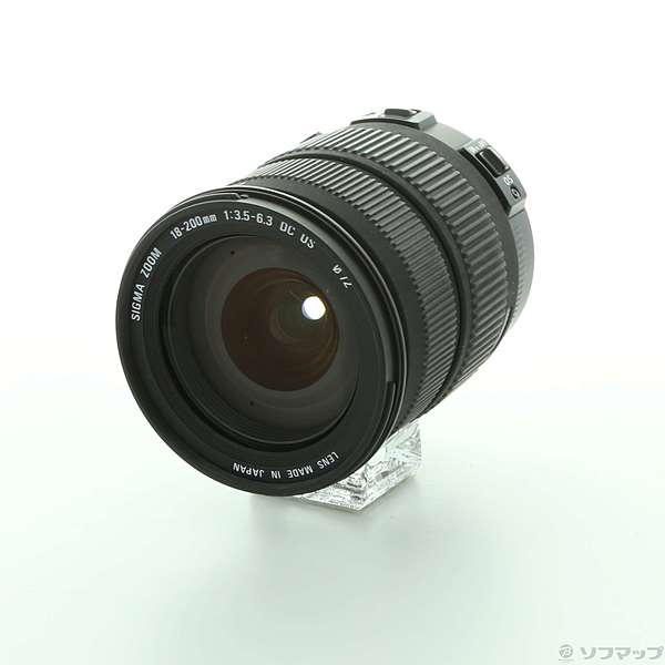 中古】SIGMA 18-200mm F3.5-6.3 DC OS (Canon用) (レンズ