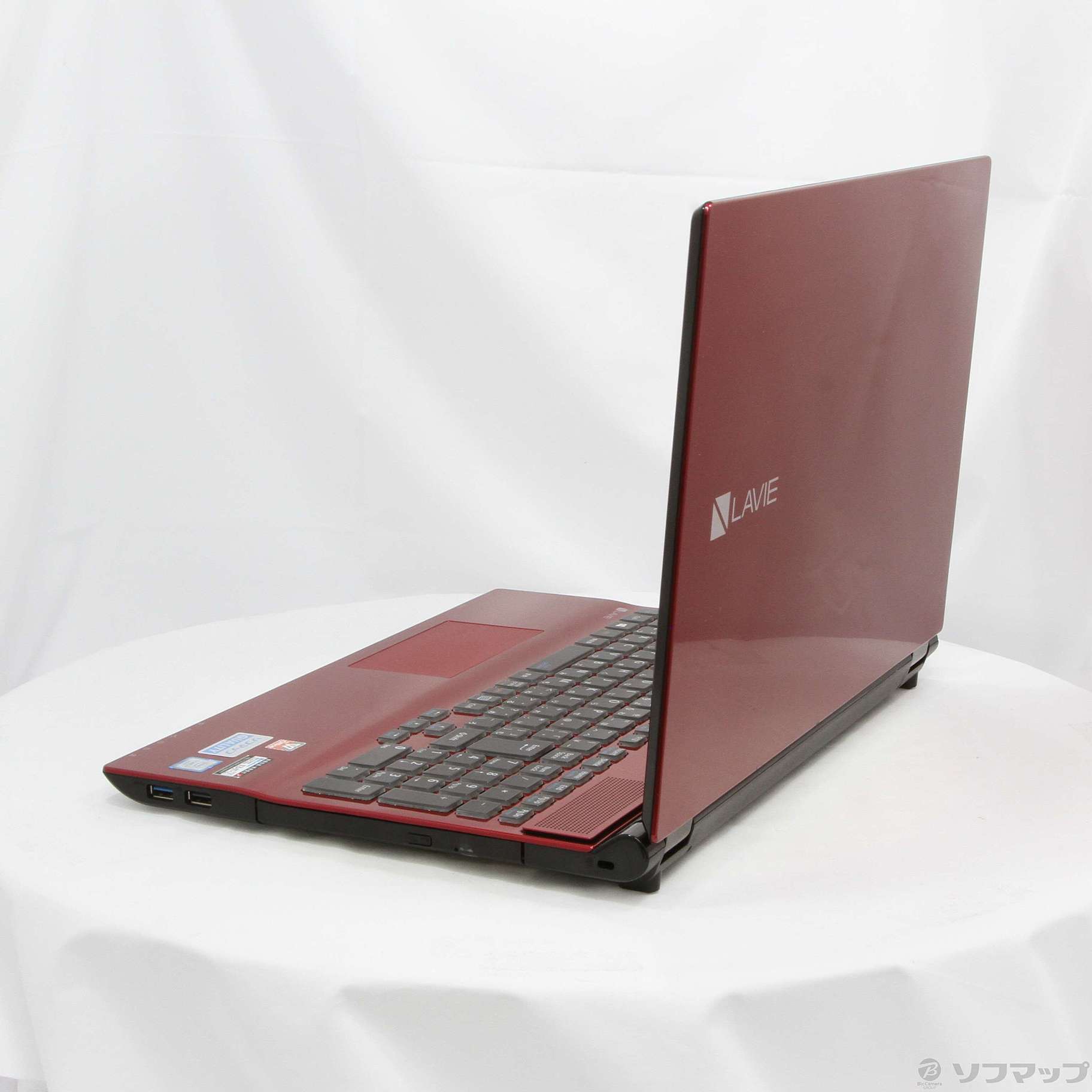 中古】LaVie Note Standard NS750／CAR PC-NS750CAR クリスタルレッド