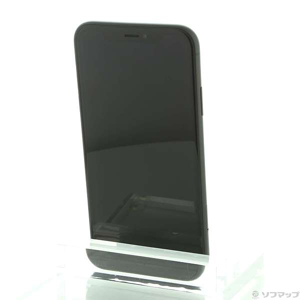 中古】〔展示品〕 iPhoneXR 64GB ブラック 3D835J／A SIMフリー