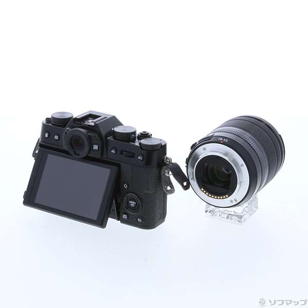中古 Fujifilm X T10 レンズキット ブラック リコレ ソフマップの中古通販サイト
