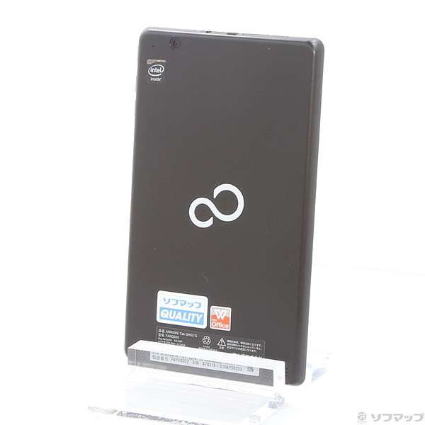 中古】ARROWS Tab QH33／S FARQ33S ブラック 〔Windows 10