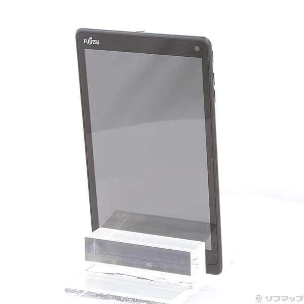 【美品】富士通 FARQ33S 純正ケース付 中古】ARROWS Tab QH33／S FARQ33S ブラック 〔Windows 10