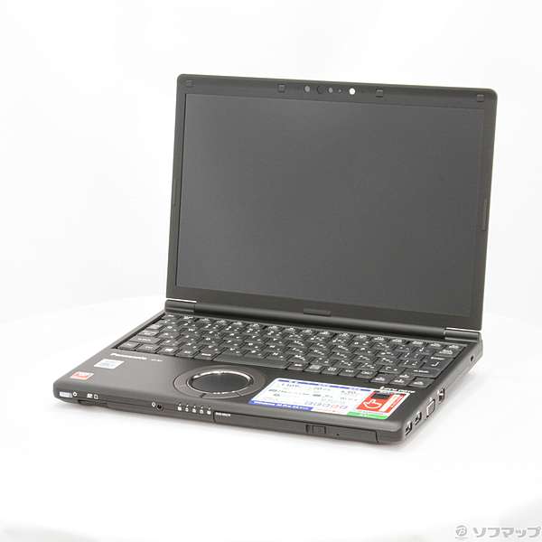 中古】〔展示品〕 Lets note SV9 CF-SV9PDUQR ブラック 〔Windows 10 