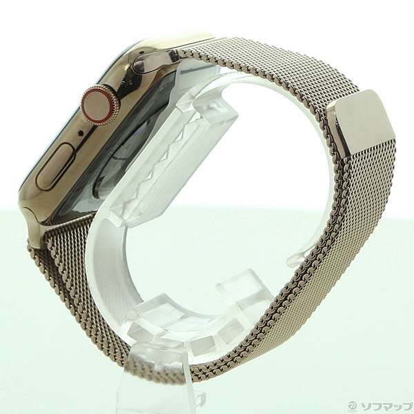 中古】〔展示品〕 Apple Watch Series 4 GPS + Cellular 44mm ゴールド