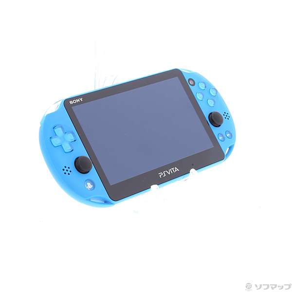 SONY - 【ジャンク】PlayStationVita PCH-2000型 アクアブルー PlayStationVita PCH-2000 アクア・ブルー 付属品有！