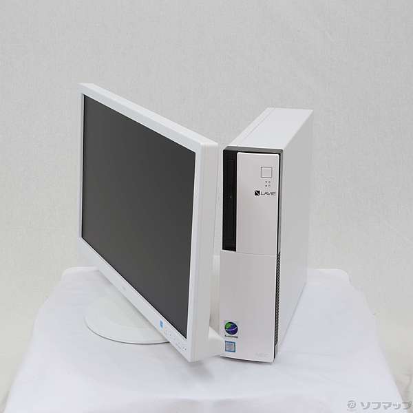 受渡し待ち　中古品　ディスクトップPC 中古】LAVIE Direct DT PC-GD348ZZD7 ホワイト 〔NEC Refreshed PC