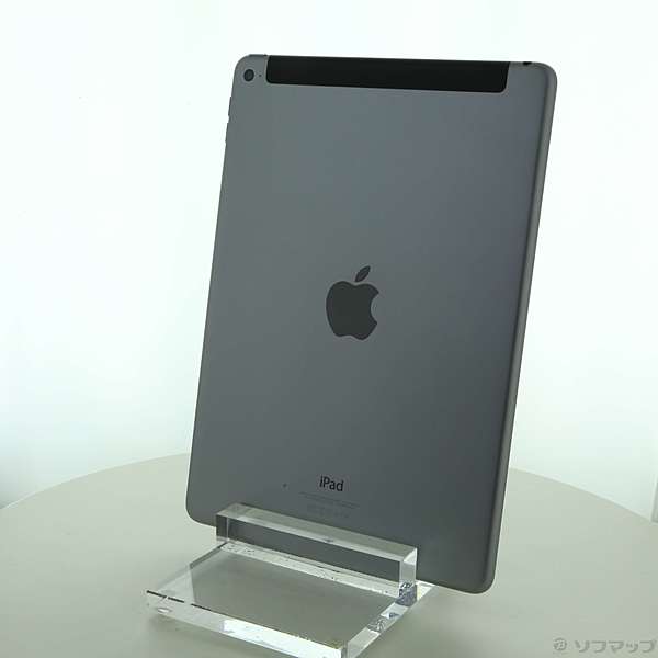 中古】iPad Air 2 128GB スペースグレイ MGWL2J／A docomo 
