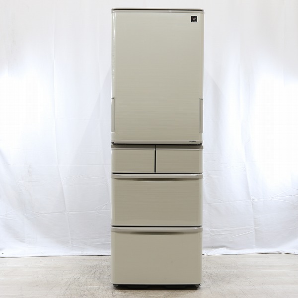 中古品】シャープ SHARP 冷蔵庫 SJ-W411F-N 2019年 412L